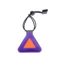 Bike Triangle Reflective Safety Sticker for Night Riding Bike Reflective Sticker Axl Purple