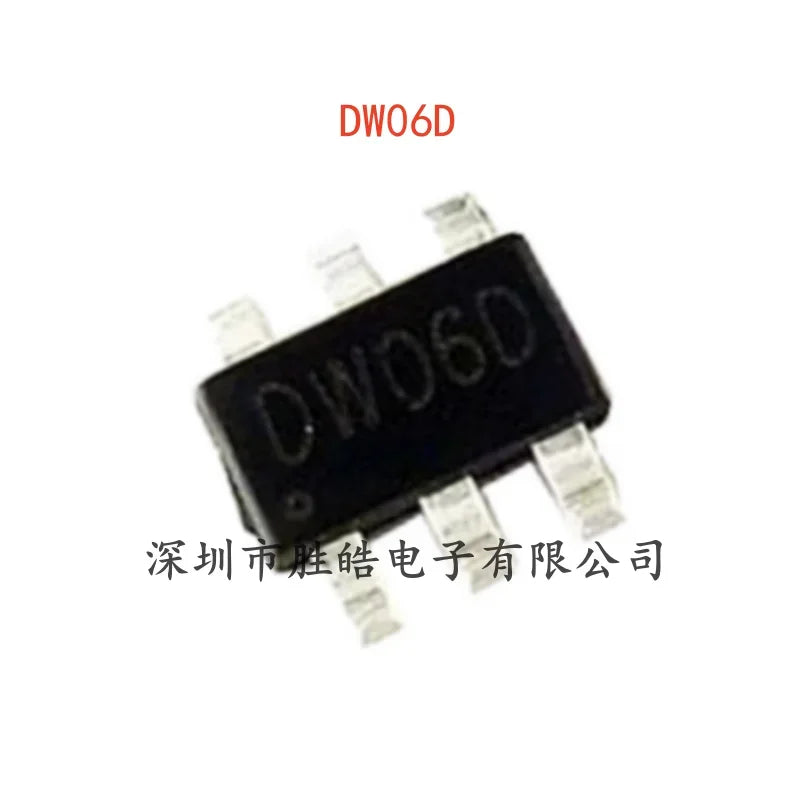 DW06D Lithium Battery Protection IC SOT-23-6 – 10 PCS Pack Battery Protection IC Axl Default Title