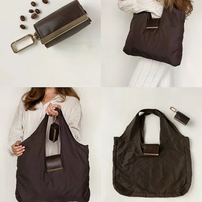 Keychain Storage Bag – Large Eco-Friendly Reusable Tote Keychain Tote Bag Axl