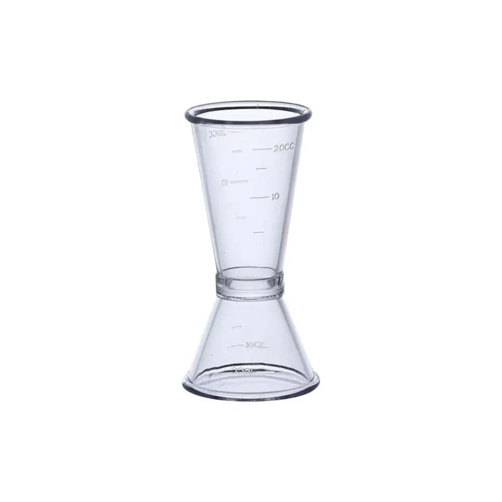 Cocktail Jigger Measuring Cup – Clear PP Home Bar Tool Cocktail Jigger Axl