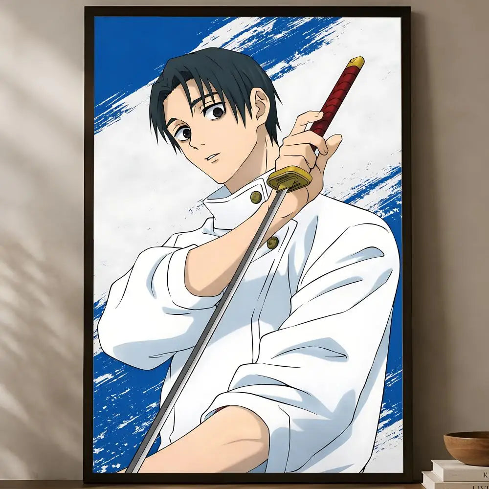 Yuta Okkotsu Anime Self-Stick Wall Poster – HD Waterproof Art Anime Wall Poster Axl