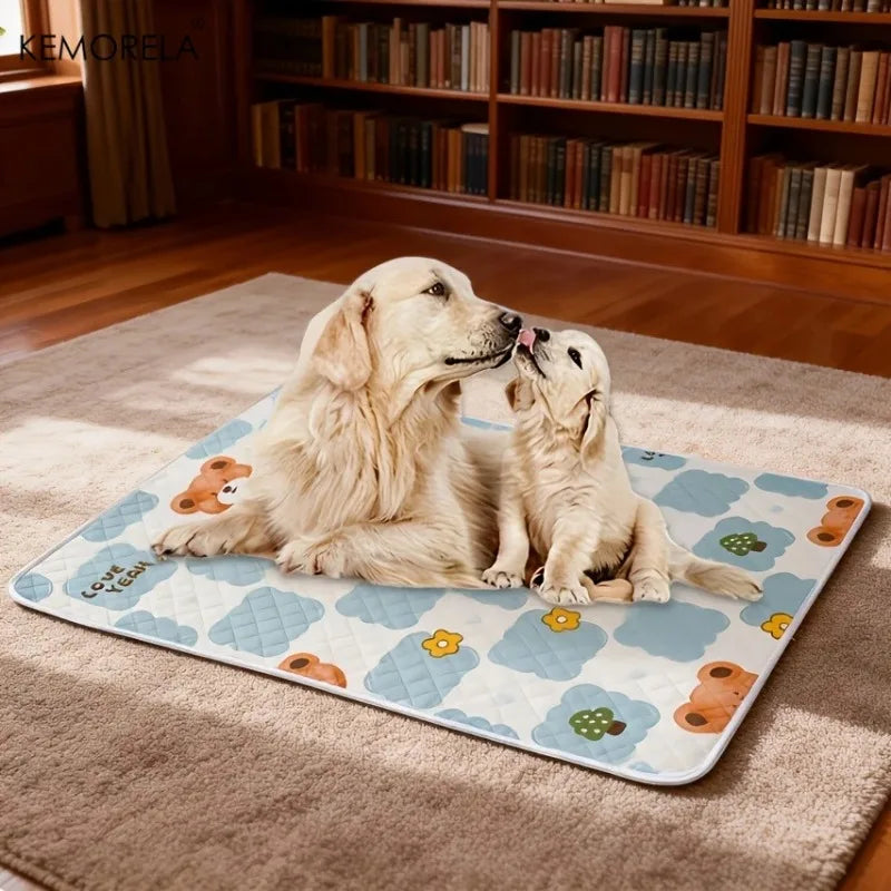 Kemorela 2-Pack Washable Dog Training Mats – Car, Home & Outdoor Dog Training Mat Axl