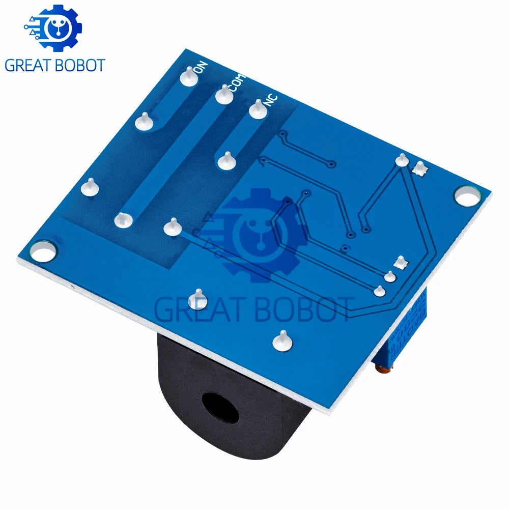 DC 12V AC Current Detection Sensor Module – 5A Overcurrent Switch Current Sensor Module Axl