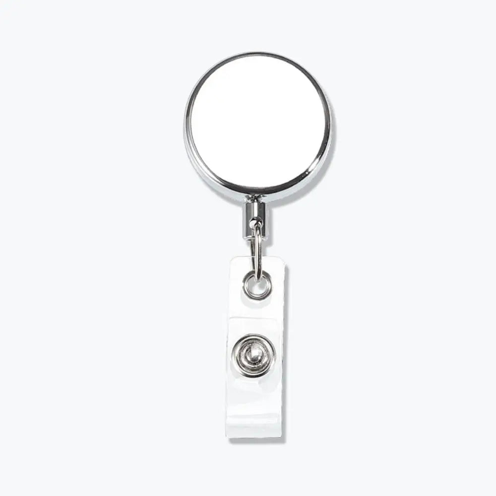 Retractable Badge Reel ID Card Holder Clip & Keyring Badge Reel Clip Axl