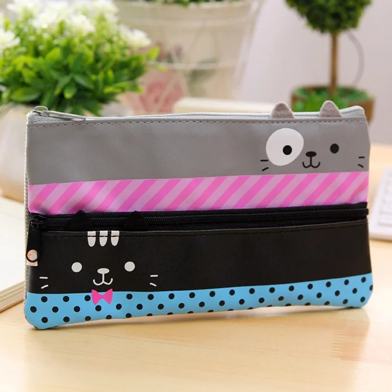 Kawaii Pencil Case – Cute Fabric Pouch for School Stationery Pencil Case Axl