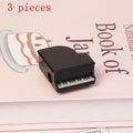 Piano-Shaped Pencil Sharpener | Music Stationery Gift Novelty Pencil Sharpener Axl A2 3pcs
