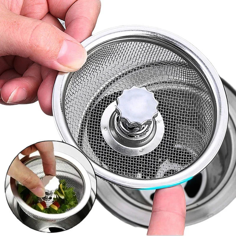 Stainless Steel Sink Strainer & Drain Filter Catcher Sink Drain Strainer Axl