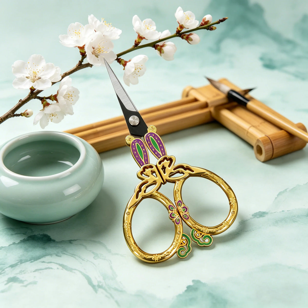 Embroidery Scissors – Stainless Steel Tailor & Sewing Scissors Embroidery Scissors Axl Scissors-Golden