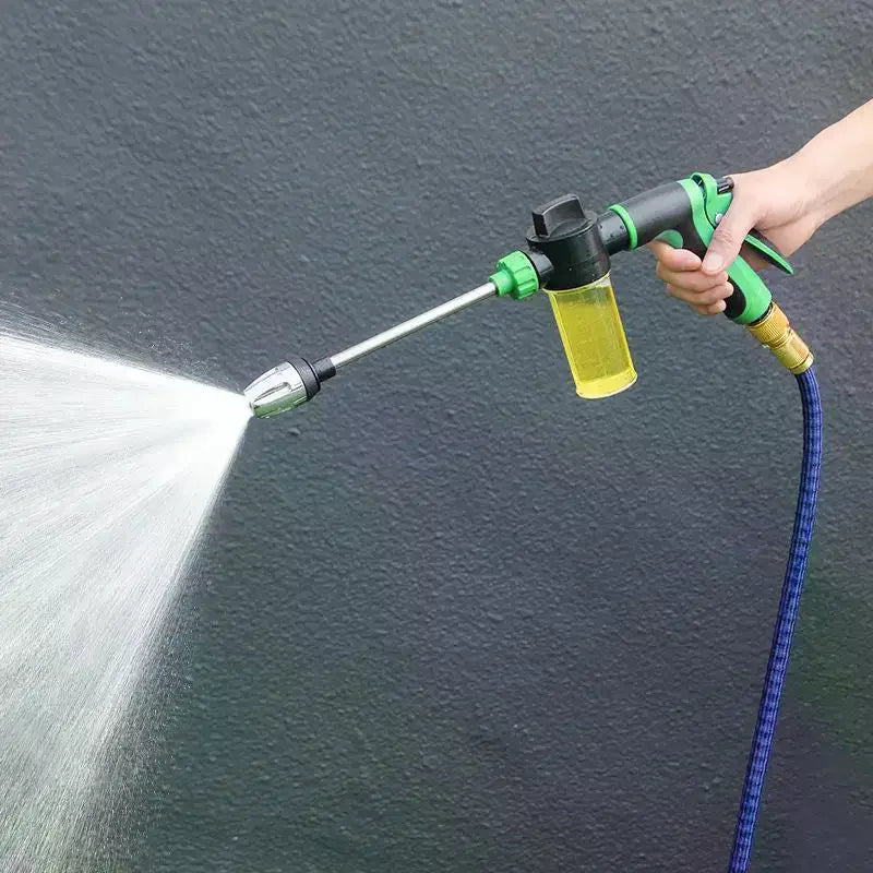 Long Rod Foam Spray Gun – Stainless Steel Extension Wand Foam Spray Gun Axl