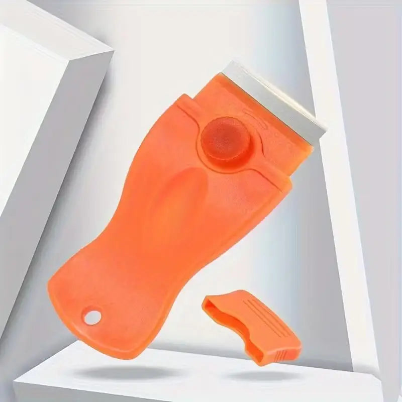 Stainless Steel Wall Scraper – Self-Adhesive Remover with Cover Surface Scraper Tool Axl