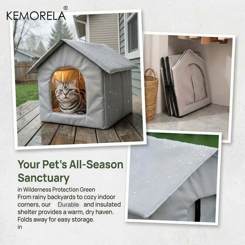 Cooling Summer Cat & Puppy Bed | Breathable Oxford Cloth Non-Collapsing Cooling Pet Bed Axl