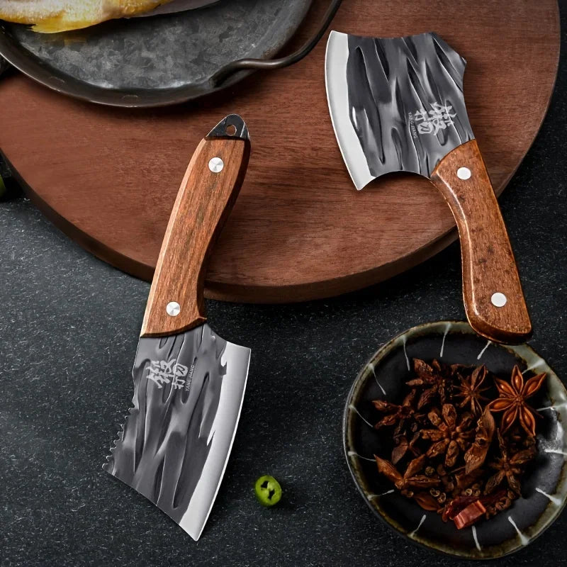 PLYS Mini Stainless Steel Kitchen Knife – Portable Outdoor Knife Kitchen Knife Axl