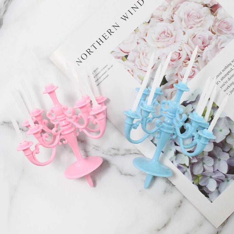 Retro European Cake Candlestick – Birthday & Wedding Decor Cake Candlestick Topper Axl