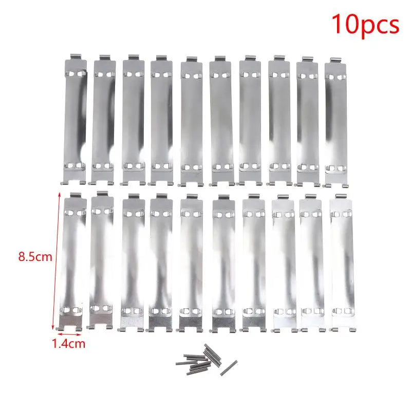 10 Pcs Metal Flex Frame Kiss Clasp Locks – DIY Coin Purse Purse Clasp Hardware Axl 8514mm