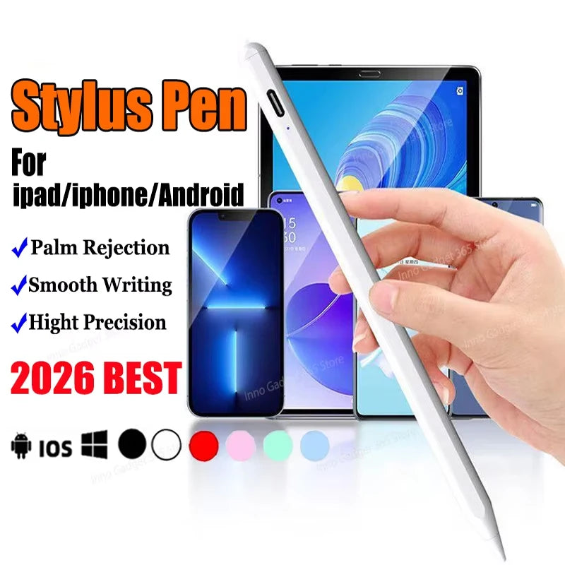 Universal Stylus Pen 1.5mm Fine Tip – iPad, Tablet & Android Rechargeable Stylus Pen Axl