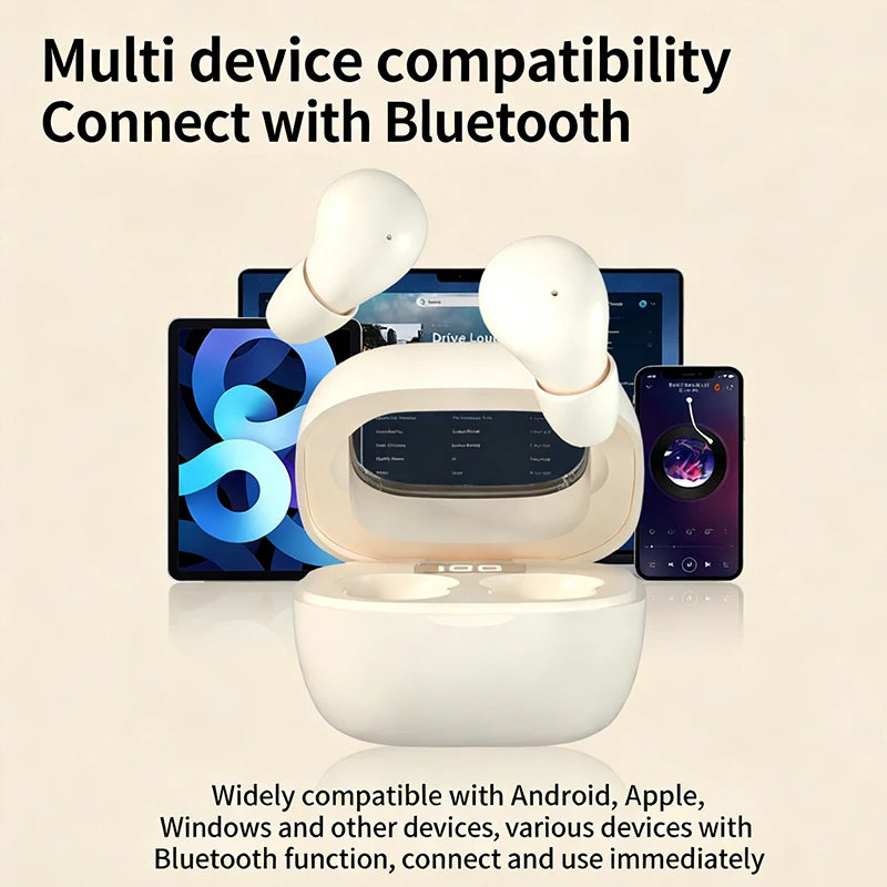 SK19 Bluetooth 5.3 Wireless Earbuds for Sleep & Sport Wireless Earbuds Axl