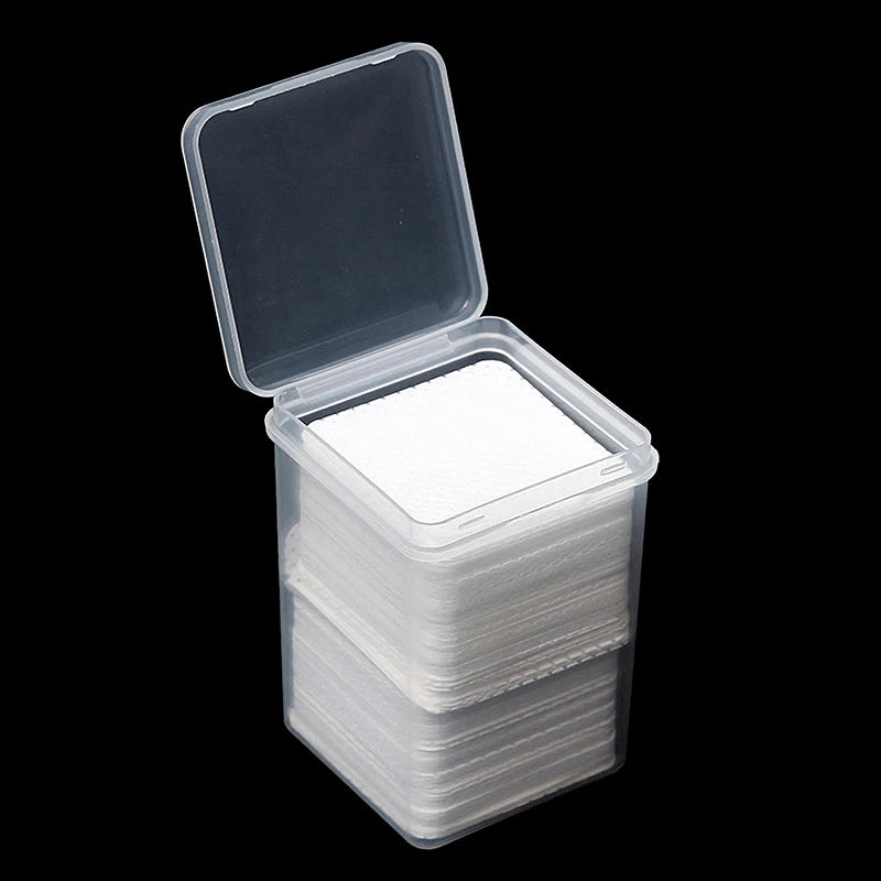 Cotton Pad & Nail Art Storage Box – Clear PP Organizer Nail Art Organizer Axl