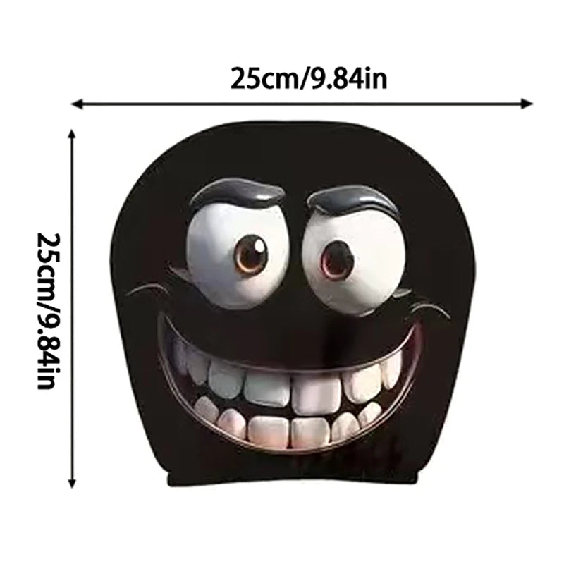 Funny Cartoon Car Headrest Cover – Halloween Auto Decoration Car Headrest Cover Axl A4