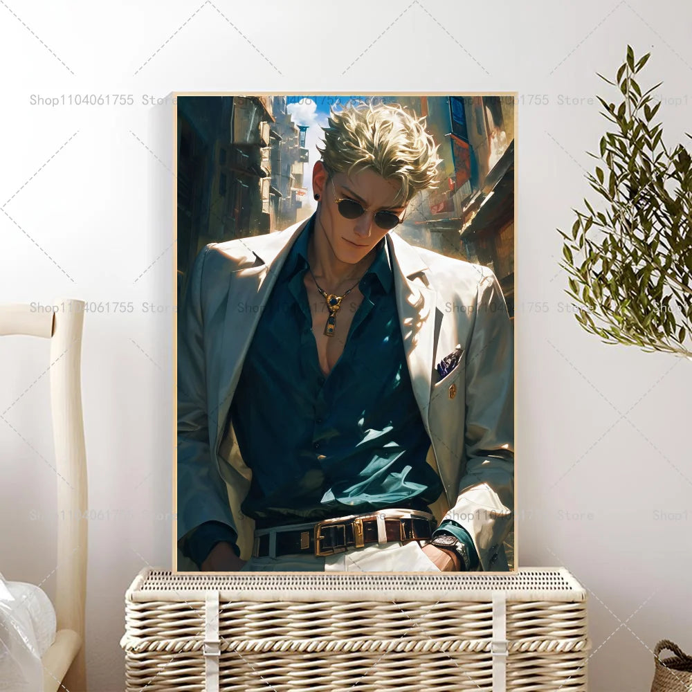 Nanami Kento Anime Poster – Self-Adhesive Waterproof Wall Sticker Anime Wall Poster Axl z10 50x70cm No Frame