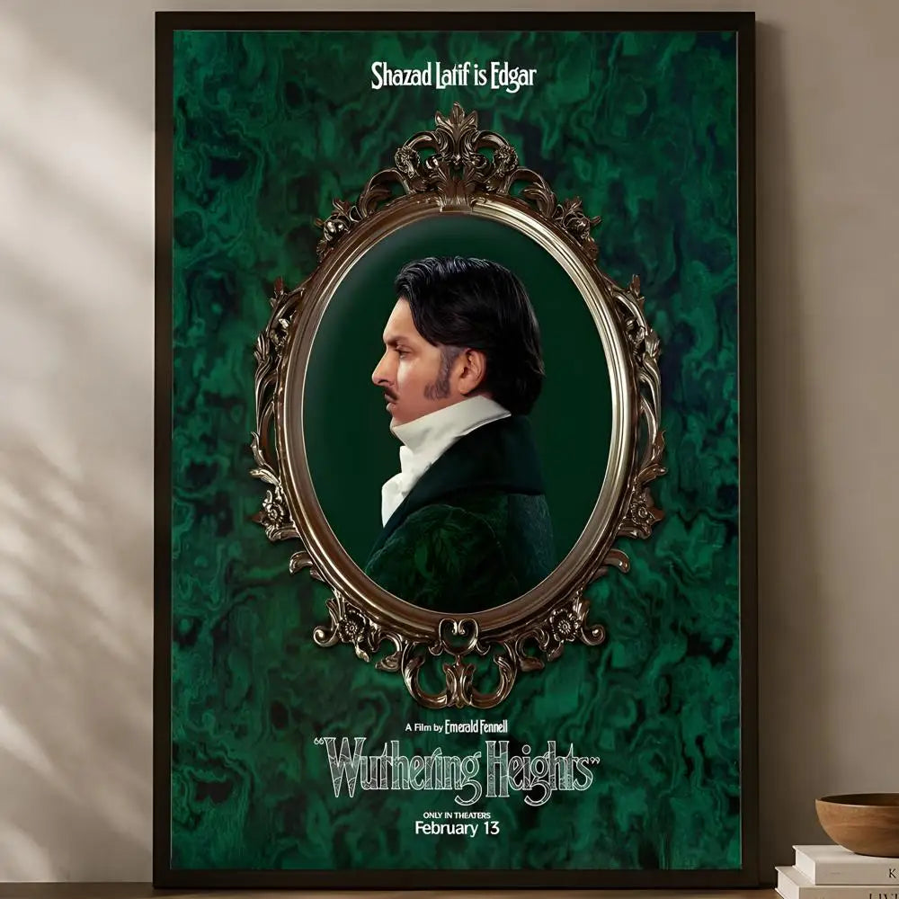 Wuthering Heights Wall Poster – Self-Stick HD PVC Wall Art Wall Art Poster Axl White07 15X20cmNoframe