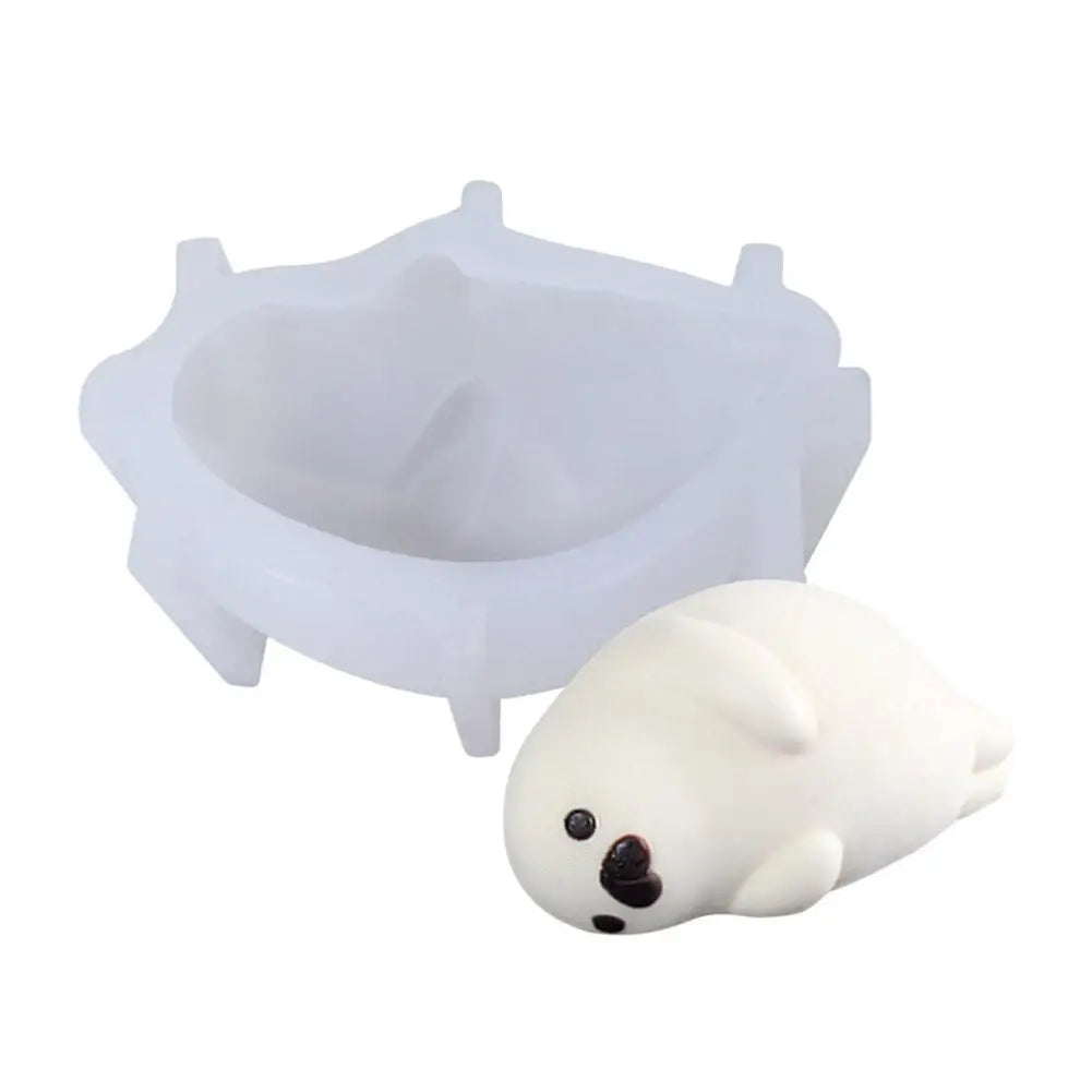 Rabbit & Penguin Silicone Mold – Jelly, Cake & Chocolate Silicone Baking Mold Axl Seal