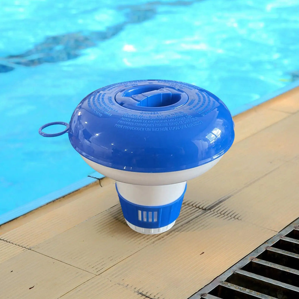 Pool Floating Chlorine Tablet Dispenser – Auto Float Feeder Pool Chlorine Floater Axl