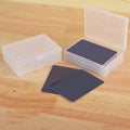 Stackable Card Storage Box – Business, ID & Desk Organizer Card Storage Box Axl White