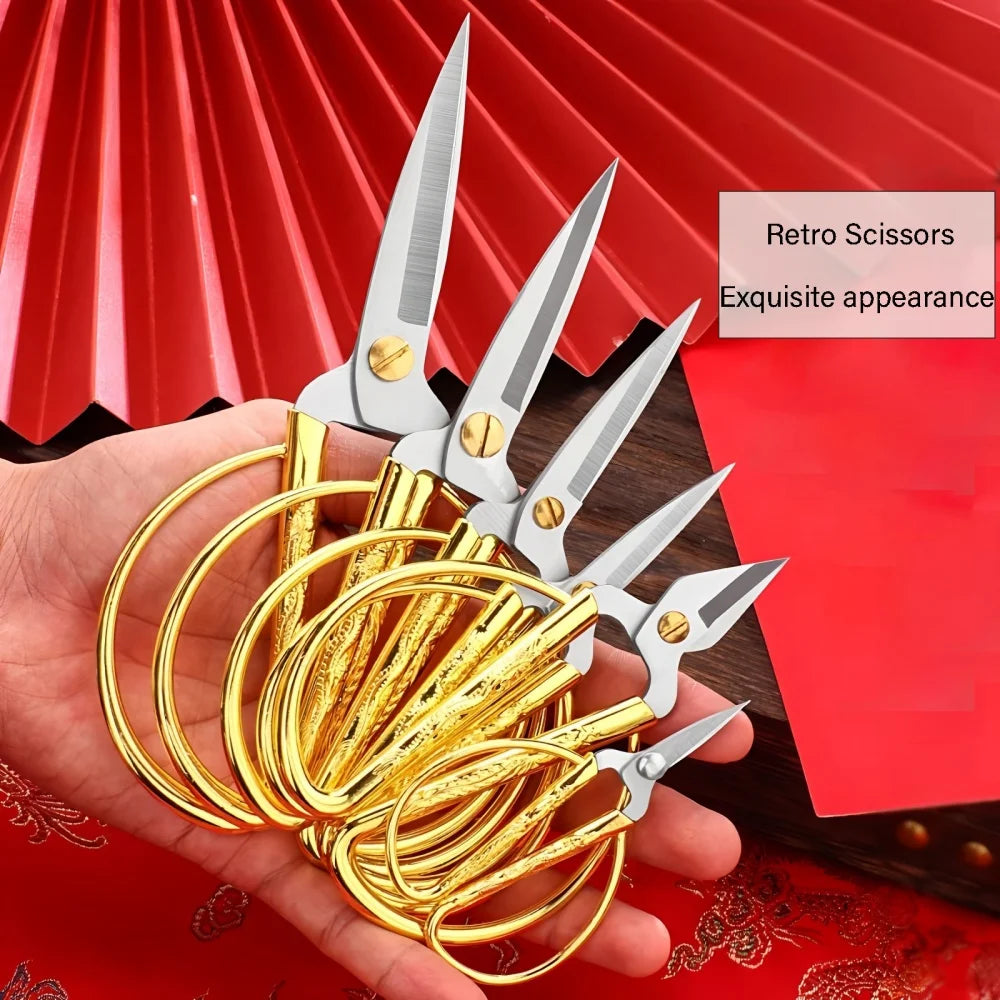 Mini Stainless Steel Embroidery Scissors – Vintage Tailor Tool Embroidery Scissors Axl