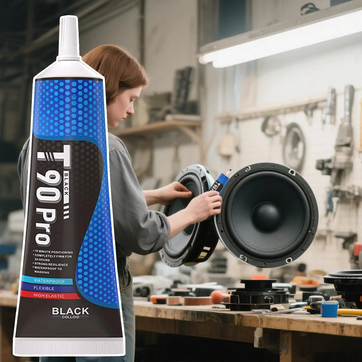 Speaker Repair Glue 18ml–115ml | Cone & Dust Cap Adhesive Speaker Repair Adhesive Axl