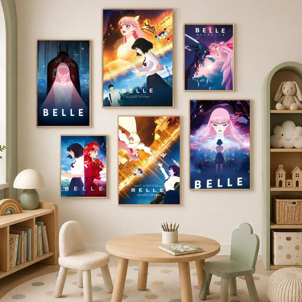 Movie Belle HD PVC Self-Stick Wall Art Poster – Waterproof Decor Wall Art Poster Axl