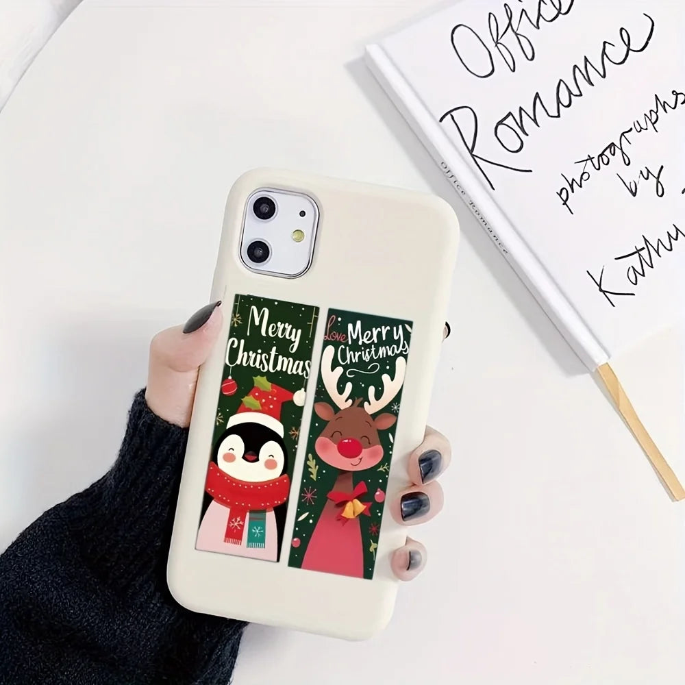 Christmas Sticker Roll – 120 Santa & Polar Bear Holiday Labels Holiday Sticker Roll Axl
