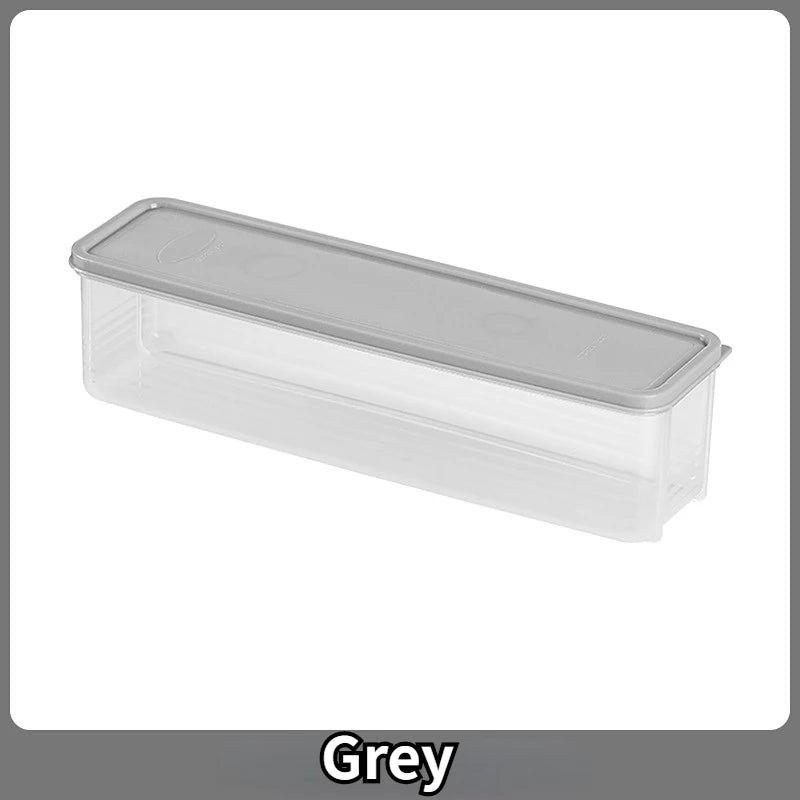 Spaghetti & Cereal Storage Container with Lid | 30.5cm Food Storage Container Axl Grey