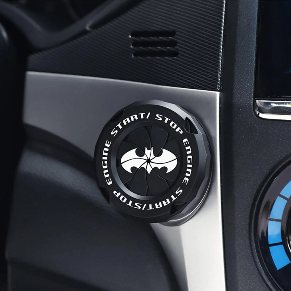 Push Start Button Cover – Car & Motorcycle Ignition Ring Guard Ignition Button Cover Axl