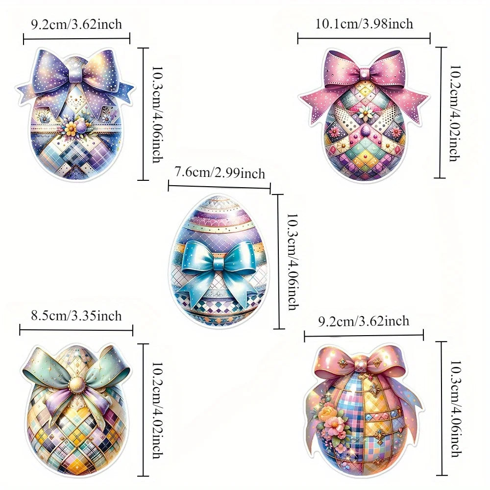Multicolor Bow & Plaid Paper Ornaments with Rope – 10 Pack Paper Party Ornaments Axl