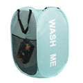 Pop-Up Mesh Laundry Hamper – Collapsible, Breathable Basket Laundry Hamper Axl Green