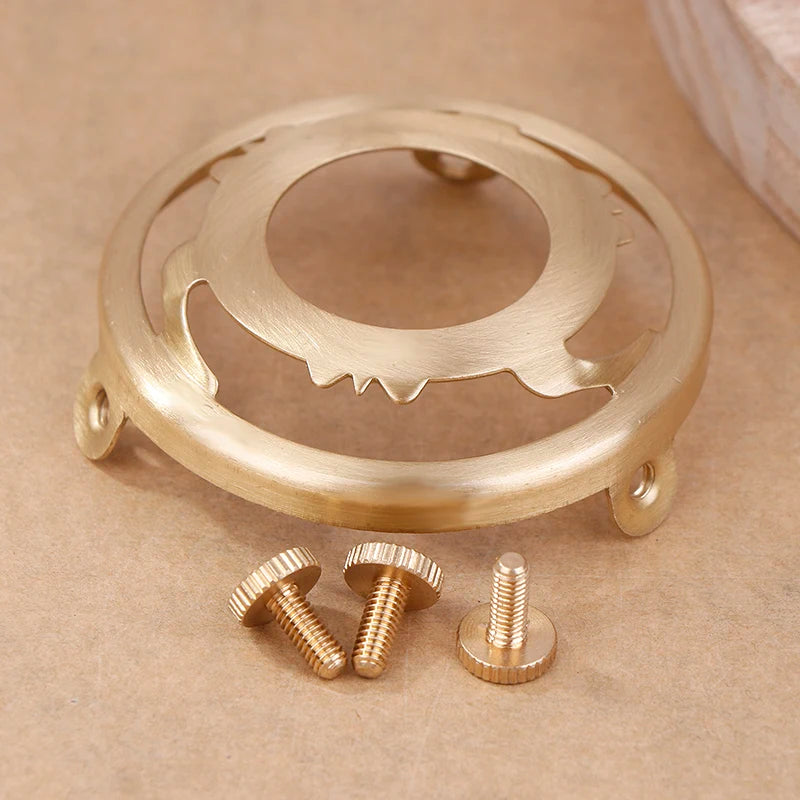 Brass Lampshade Holder Ring – E27 & E14 Screw Socket Connector Lampshade Holder Ring Axl