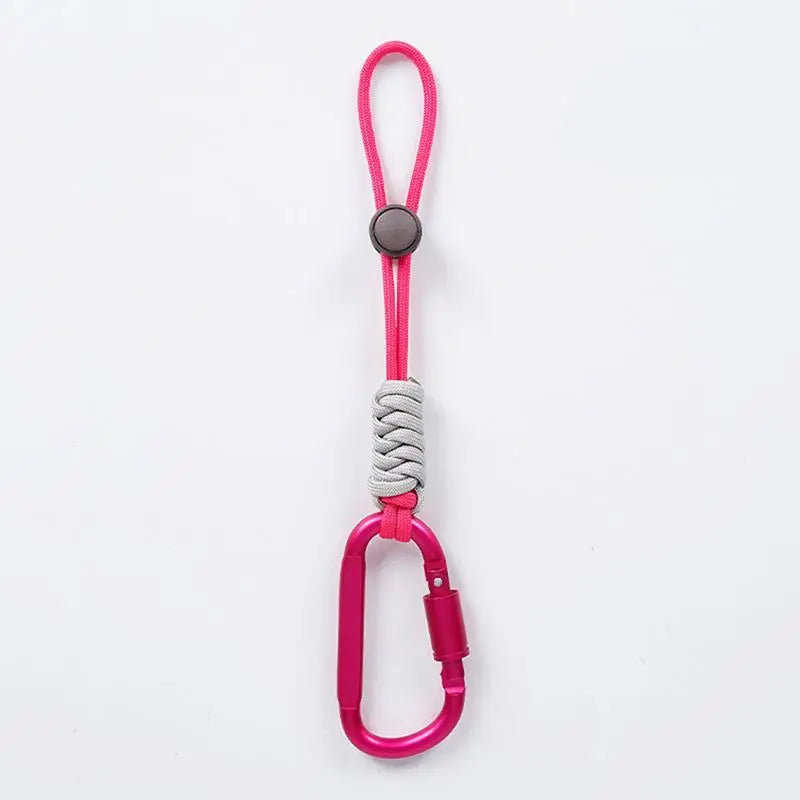 Paracord Water Bottle Carabiner Hook – Hiking & Cycling Clip Carabiner Bottle Clip Axl A2