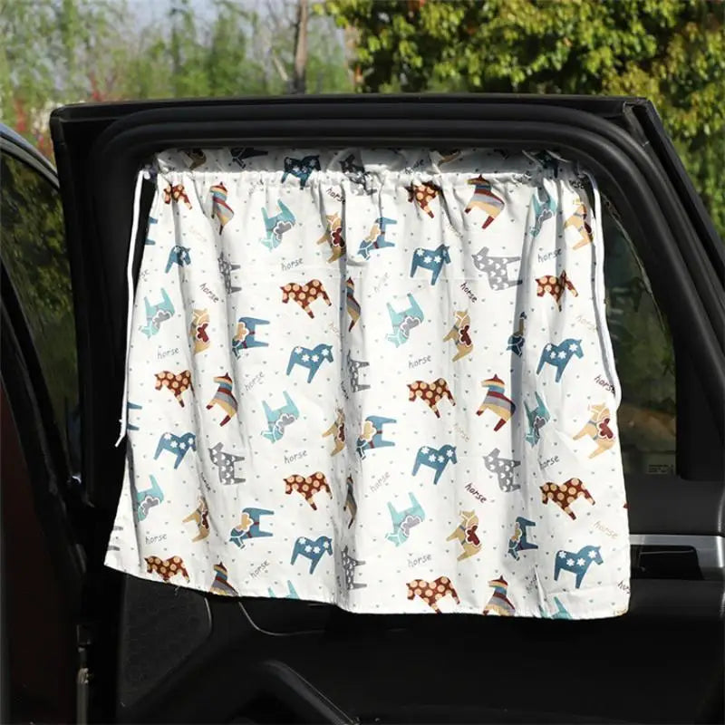 Cartoon Car Window Sunshade – UV Protection for Kids & Baby Car Window Sunshade Axl A5