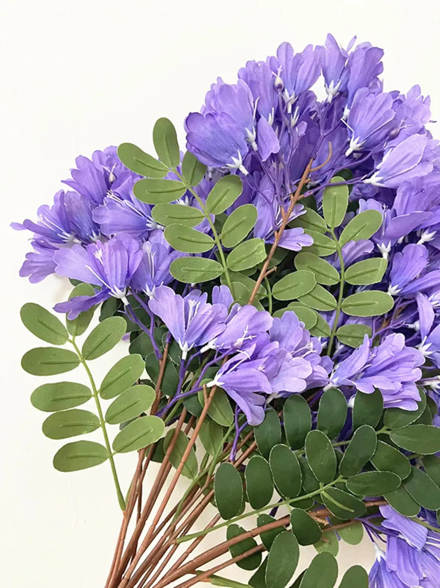Silk Jacaranda Artificial Flower Branch – Syringa Stem 65cm Artificial Flower Stem Axl