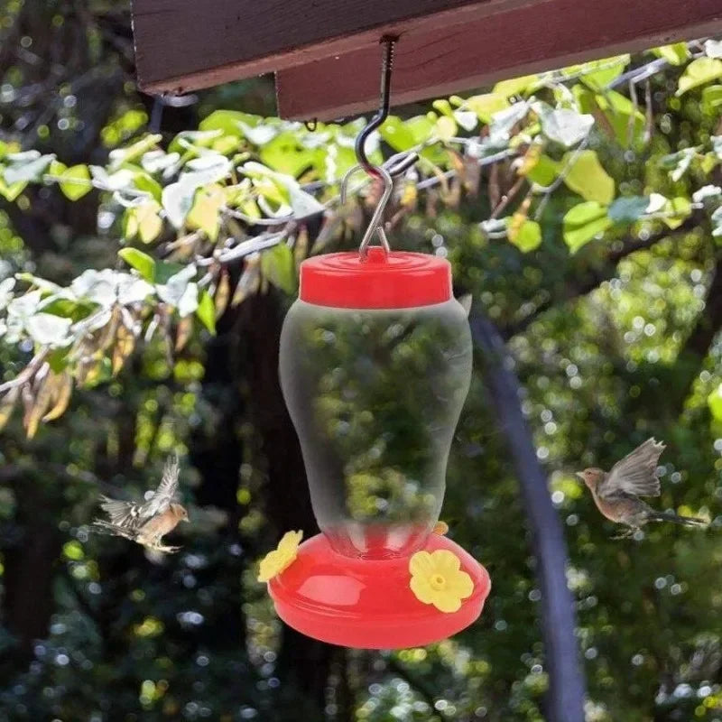 Clear Hanging Hummingbird Feeder 480ml | Garden Bird Feeder Hummingbird Feeder Axl