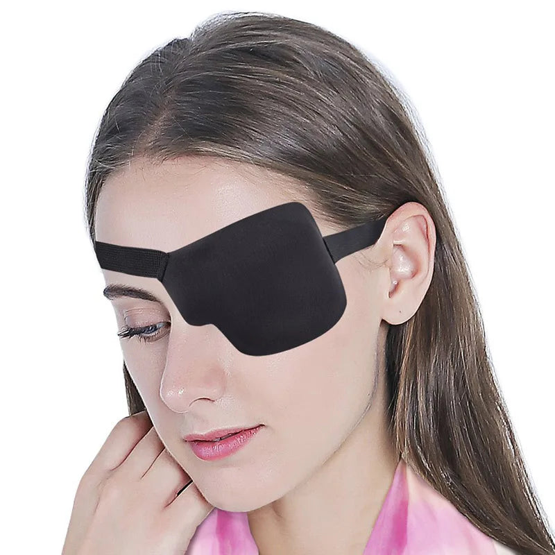 3D Foam Concave Eye Patch – Adjustable Black Single Eyeshade Eye Patch Axl Left