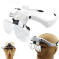 LED Magnifier Glasses 1.2X–4.5X | Jewellery & Watch Loupe LED Magnifier Glasses Axl 1.2X1.8X2.5X3.5X4.5X