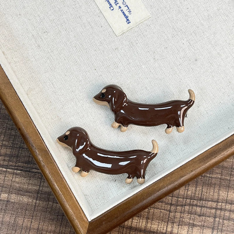 Cute Dog Shape Cartoon Hair Clip – Side Bangs Hairpin for Girls Hair Clip Axl