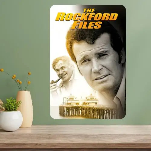 Rockford Files Classic TV Metal Poster Sign – Retro Decor Metal Wall Sign Axl aluminum sign aluminum 20x30cm
