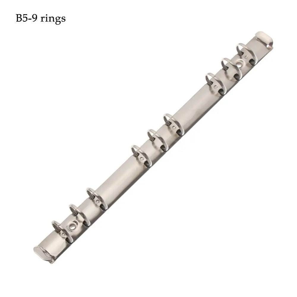 Metal Loose-Leaf Binder Clip A4 B5 A5 A6 A7 | Ring Notebook Clip Loose-Leaf Binder Clip Axl B5-9 rings