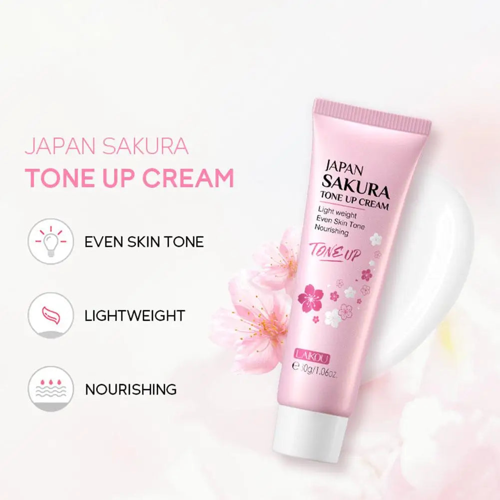 LAIKOU Sakura Cherry Blossom Facial Cream – Collagen Moisturizer Facial Moisturizer Cream Axl
