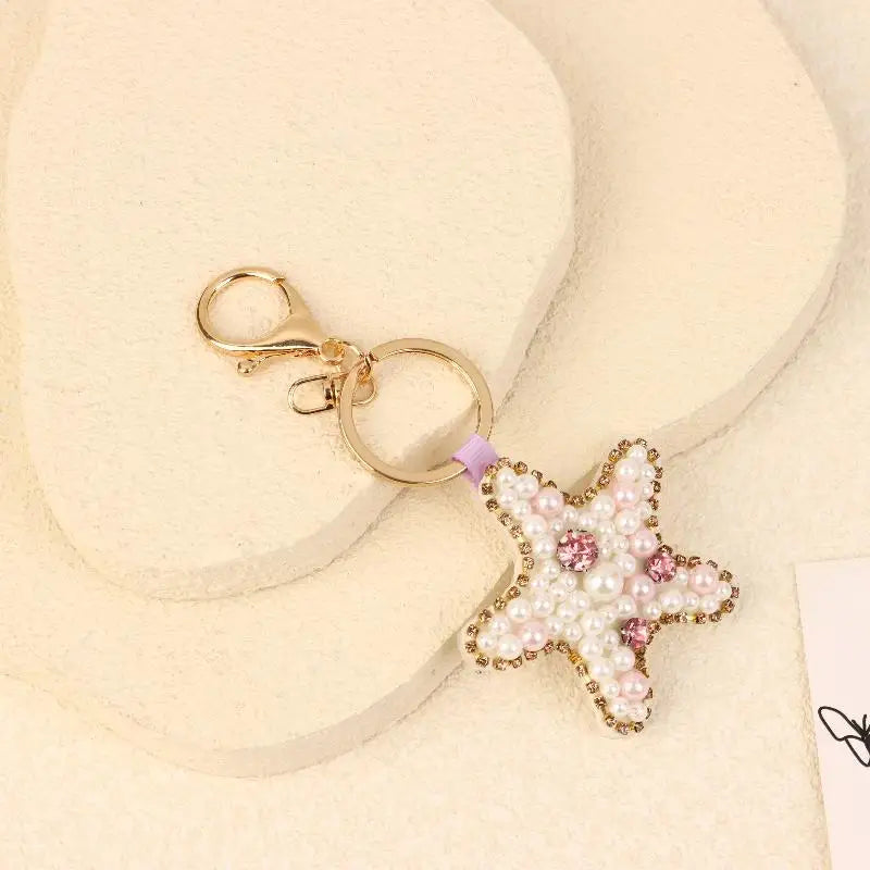 Rhinestone Beaded Bag Charm – Lobster Crab Turtle Pendant Bag Charm Pendant Axl 04