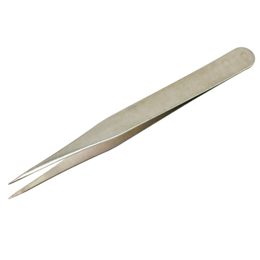 3-Piece Stainless Steel Precision Tweezers Set – Electronics Repair Precision Tweezers Set Axl