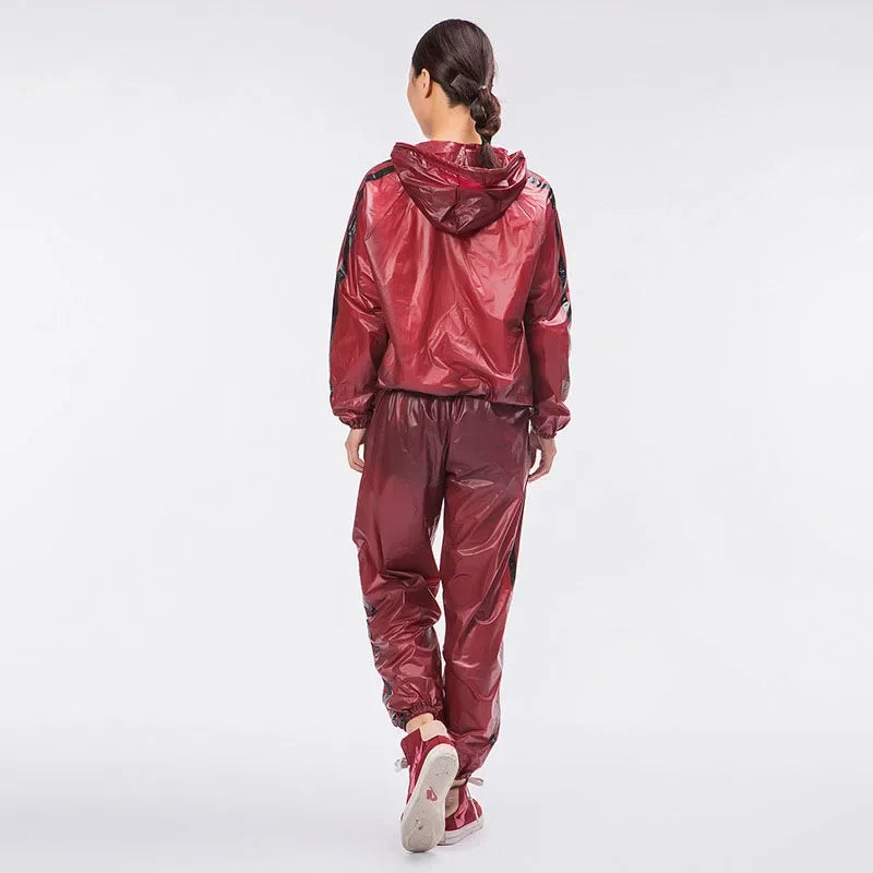 Waterproof Motorcycle Rain Suit – Jacket & Pants Set Unisex Rain Suit Set Axl