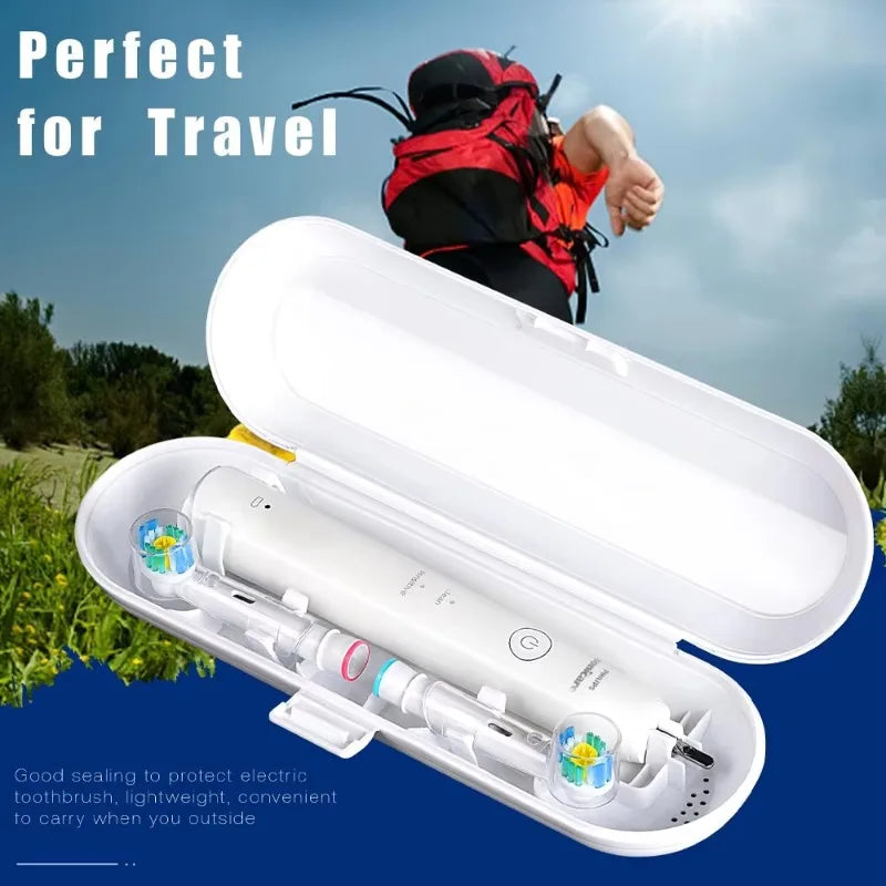 Electric Toothbrush Travel Case – 98% Universal Portable Box Toothbrush Travel Case Axl
